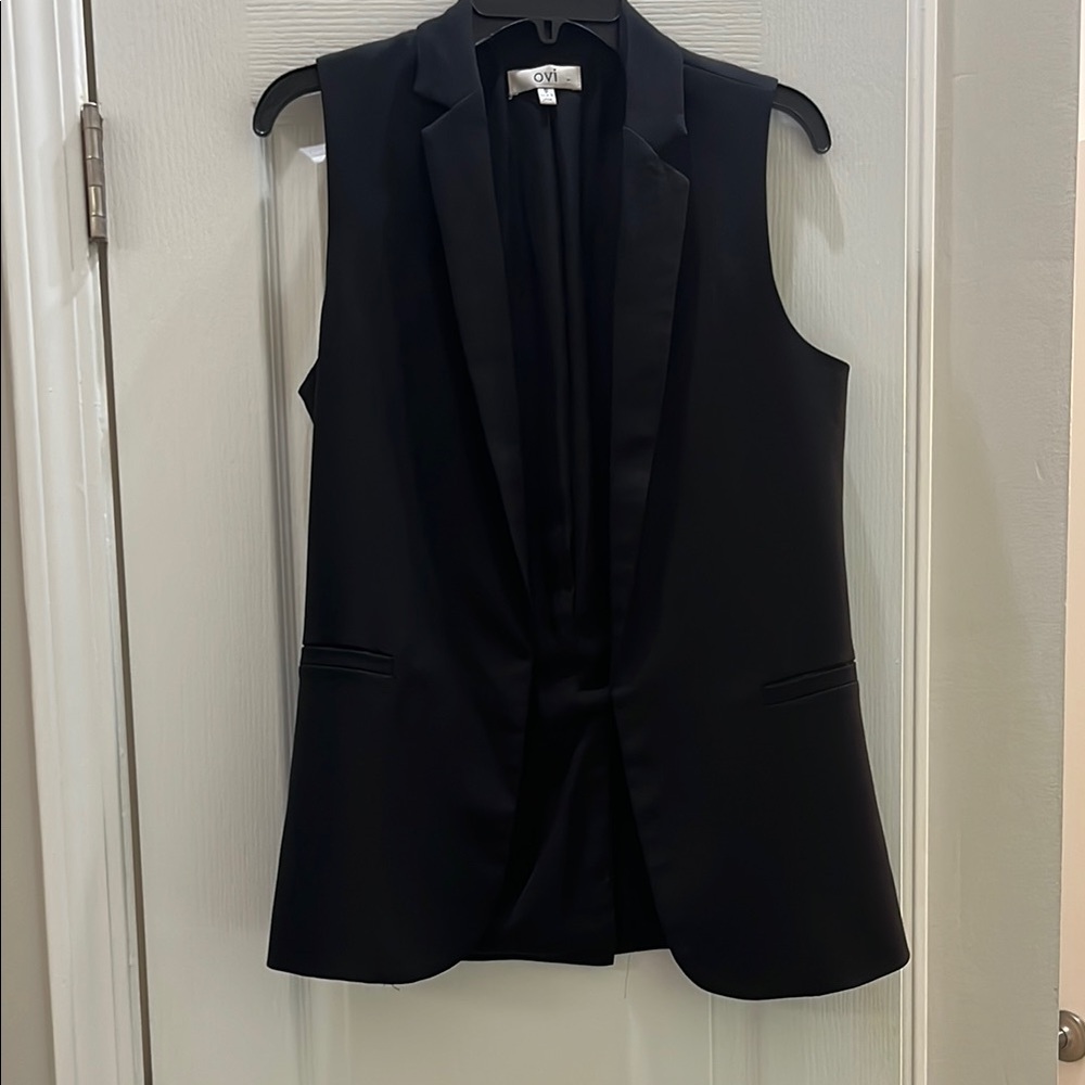 Ovi Elegant Black Vest
